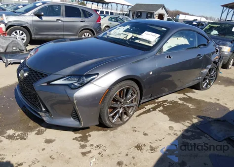 2019 Lexus Rc 300 F Sport из США, поврежденный, VIN JTHHA5BC0K5010245
